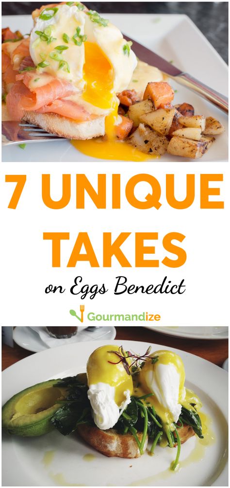 Huevos benedictos anyone? Southern Eggs Benedict, Eggs Benedict Variations, Eggs Benedict Different Ways, Mexican Eggs Benedict Recipe, Unique Eggs Benedict Recipes, California Eggs Benedict Recipe, Eggs Benedict Vegetarian, Gourmet Eggs Benedict, Scrambled Egg Bake