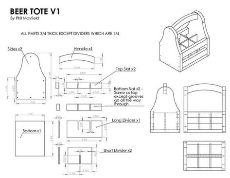 Beer Tote - Imgur Beer Caddy Plans, Beer Caddy Diy, Beer Bottle Carrier, Wooden Beer Caddy, Beer Bottle Holder, Beer Tote, Beer Carrier, Beer Caddy, Wood Tool Box