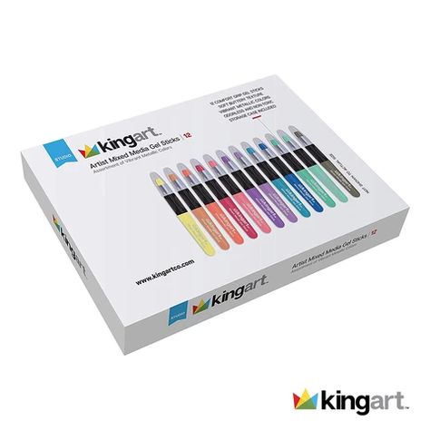 #581-12 "Artist Mixed Media" Gel Sticks (12pk)  (NTS: purchased 2019 at TM; r-$15.00 / pd-$6.99) Amazon Art Supplies, Gel Crayons, Watercolor Crayons, Professional Art Supplies, Blue Slime, Art Pens And Markers, Crayon Set, Artist Watercolor, 2023 Art