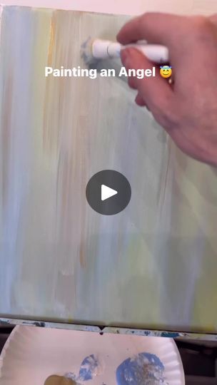 349K views · 2.1K reactions | Painting an angel 🎨😇 #angel #easypainting #tutorials #beginnerfriendly | Emily Seilhamer Art | Emily Seilhamer Art · Original audio How To Paint An Angel Tutorial, Acrylic Christmas Paintings Tutorials, How To Paint Angels, Angel Painting Easy, Angel Painting Acrylic, Acrylic Angel Painting, Guardian Angel Painting, Painting Angels, Acryl Painting