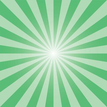 Green sunburst backdrop. Rectangular sun rays background. Strips vector illustration. Emerald green sunbeam background design for various purposes. #AD , #sun, #rays, #background, #Rectangular, #Green Green Gfx Background, Birthday Pubmat, Gfx Backgrounds, Gfx Background, Roblox Shirt, House Blueprints, Sun Rays, Marketing Design, Pastel Green