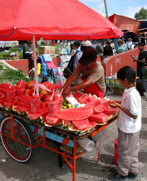 Explore Robert Gold's photos on Flickr. Robert Gold has uploaded 685 photos to Flickr. Watermelon Stand, Mexico Stamp, Mexican Market, Mexican Party Theme, Fruit Shop, Fruit Cups, Mexican Street, Indian Street Food, Mexican Designs