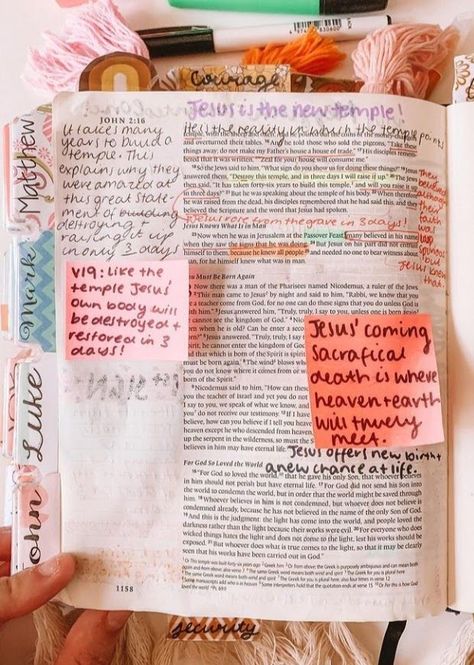 Bible Study, Bible Journaling, John 2, Faith, Christianity Bible Journaling John, Bible Study John, John Bible, Bible Highlighting, Learn The Bible, Bible Study Books, Cute Bibles, Bible Doodling, Bible Journal Notes