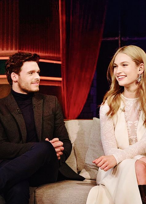 The way he looks at her omg ♥️♥️♥️♥️♥️♥️♥️♥️♥️♥️♥️♥️♥️♥️♥️♥️♥️♥️♥️♥️♥️♥️♥️♥️♥️♥️♥️ The Way He Looks At Her, Richard Madden Cinderella, Lily James And Richard Madden, Cinderella Movie 2015, Cinderella Live Action, Medici Masters Of Florence, He Looks At Her, Cinderella Movie, Cinderella 2015