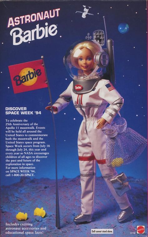 Barbie: An Astronaut for the Ages | Smithsonian Voices | National Air and Space Museum Smithsonian Magazine First Female Astronaut, Star Trek Gifts, Moon Rocks, Space Facts, African American Dolls, Moon Rock, Mattel Dolls, Air And Space Museum, Apollo 11