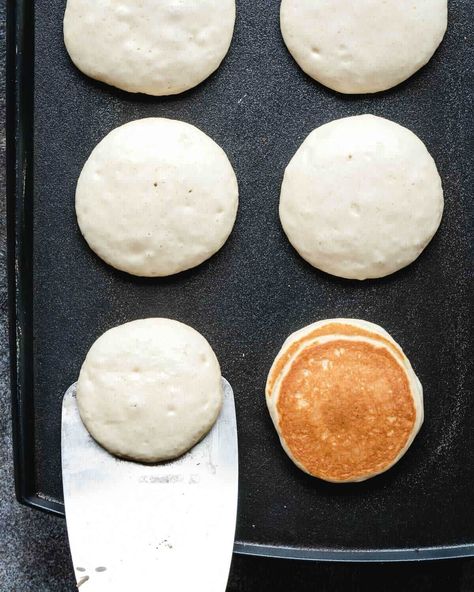 Self-Rising Flour Pancake Recipe - Kickass Baker Pancake Recipe With Self Rising Flour, Pancake Recipe Using Self Rising Flour, Homemade Self Rising Flour, Recipe With Self Rising Flour, Delicious Pancakes, No Flour Pancakes, Tasty Pancakes, Potato Wedges, Self Rising Flour