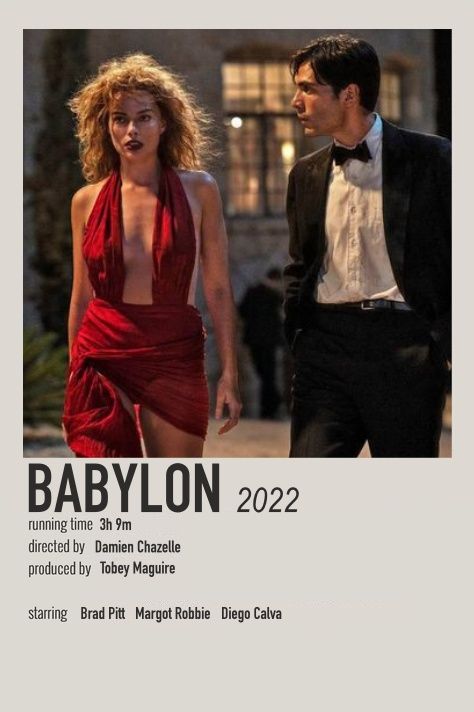 Alternative Minimalist Poster, Babylon Movie, Romcom Movies, Damien Chazelle, Movies To Watch Teenagers, Netflix Movies To Watch, Night Film, Iconic Movie Posters, Movie To Watch List