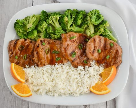 A low-FODMAP recipe for Grilled Marmalade Glazed Pork Tenderloin.  Delicious and so easy.  Gluten-free. Glazed Pork Tenderloin, Fodmap Recipes Dinner, Low Fodmap Recipes Dinner, Grilled Pork Loin, Smoked Pork Loin, Fodmap Diet Recipes, Glazed Pork, Marinated Pork Tenderloins, Pork Glaze