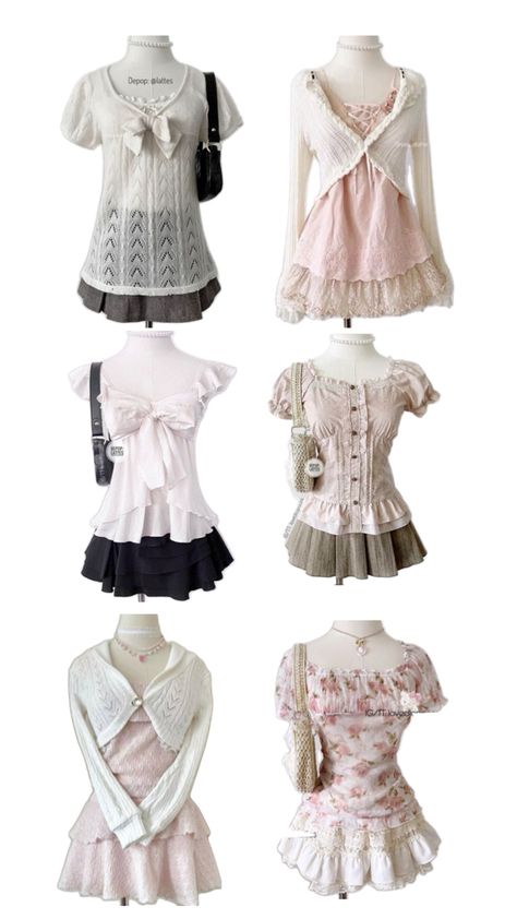 Himekaji Outfits, Kawaii Fashion Outfits, Fashionista Clothes, Pink Outfits, Really Cute Outfits, Girly Outfits, Kawaii Fashion, Outfits Casuales, Aesthetic Outfits