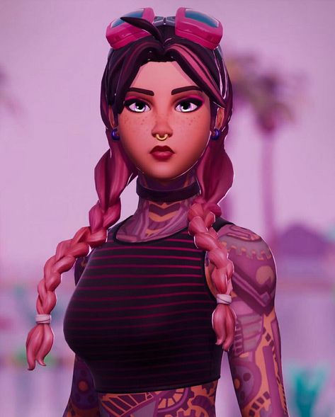 Jules Fortnite, Fortnite, Skin, Hair