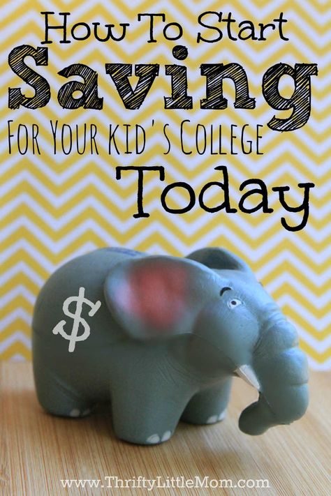 How To Start Saving For Your Kid's College Today Savings Account For Kids, 529 College Savings Plan, College Parents, College Information, College Education, College Money, College Planning, College Fund, Saving For College