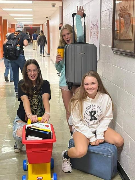 Bring Anything But A Backpack Day, Grad Activities, Anything But A Backpack Day Spirit Week, Anything But A Backpack Day Ideas, Anything But Backpack Day, Anything But A Backpack Day, Spirit Weeks, Anything But A Backpack, Hoco 2022