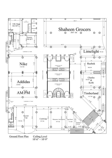 Elementary School Architecture, Commercial Building Plans, Shopping Mall Interior, Shopping Mall Design, Shopping Mall Architecture, Commercial Design Exterior, Architecture Design Process, Retail Space Design, Small House Layout