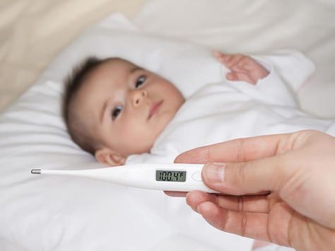 Tips and tricks for using a thermometer to take your baby's temperature, including digital rectal thermometers. ear thermometers, temporal artery (forehead s... Fever In Babies, Break A Fever, Fever Chart, Rectal Thermometer, Baby Temperature, Abdominal Cramps, Baby Thermometer, Cool Kids Rooms, Happy Mommy