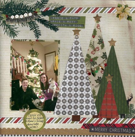 Xmas Scrapbooking Ideas, Holiday Scrapbook Layouts, Christmas Party Scrapbook Layouts, Christmas Scrapbook Pages Ideas, Scrapbook Layouts Christmas, December Scrapbook Ideas, Christmas Tree Scrapbook Layouts, Xmas Scrapbook Layouts, Scrapbook Christmas Layouts