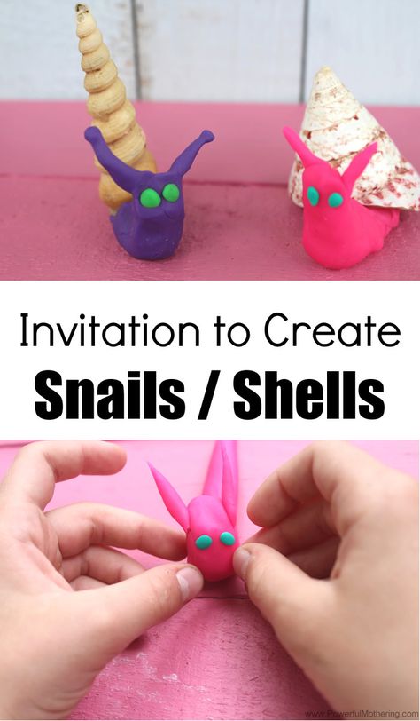 How To Make Playdough Snails Snail Activities, Snails Preschool, Making Playdough, Playdough Number Mats, Make Playdough, Playdough Activity, Snail And The Whale, Sensory Dough, Fine Motor Activity