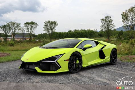 2024 Lamborghini Revuelto first drive | Car Reviews | Auto123 L Car, Car Guide, Dual Clutch Transmission, Lamborghini Cars, Car Review, Electric Motor, Apple Car Play, Brake Calipers, Lamborghini