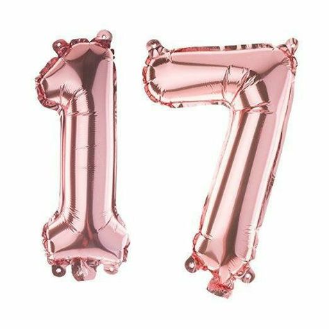 17 Balloons Number Aesthetic, 17 Number, Sweet 16 Decorations, Fiesta Theme Party, Fiesta Theme, Birthday Wallpaper, Purple Birthday, Baptism Party, 17th Birthday