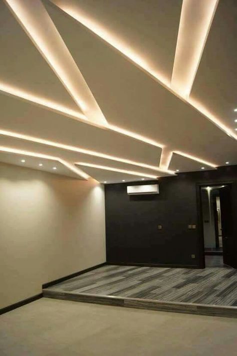 31 Epic Gypsum Ceiling Designs For Your Home - Homesthetics - Inspiring ideas for your home. Contemporary Ceiling Design, Ceiling Layout, Ceiling Colour, Ceiling Wedding, Ceiling Architecture, Ceiling Office, Ceiling Classic, Ceiling Bathroom, Gypsum Ceiling Design