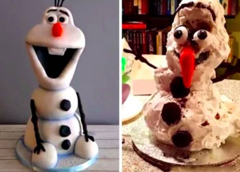 21 People Who Were Maybe Bakers In Another Life, But Not This One Chewbacca Cake, Cake Disasters, Stampy Cat, Bad Cakes, Peacock Cake, Cake Fails, Belle Cake, Little Mermaid Cakes, Dragon Cake