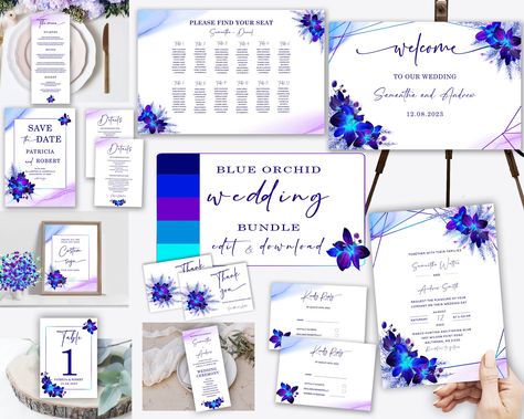 Purple and turquoise wedding ideas