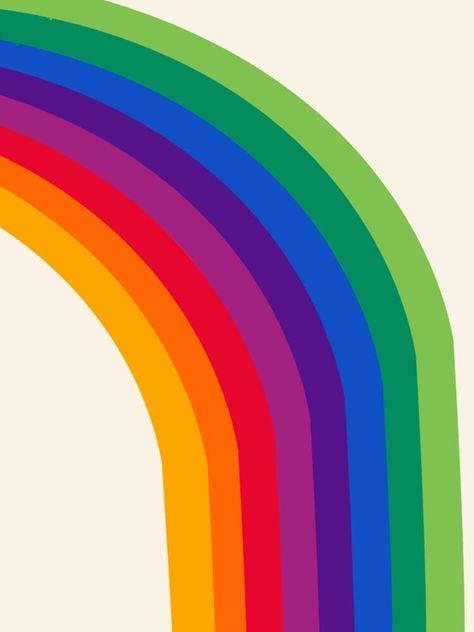 80s Rainbow Aesthetic, 70s Rainbow, Groovy Rainbow, 70s Phone Theme, 70s Retro Colour Palette, 60s Rainbow, 70s Groovy Art Wallpaper, 70s Supergraphic, Happy Hippie