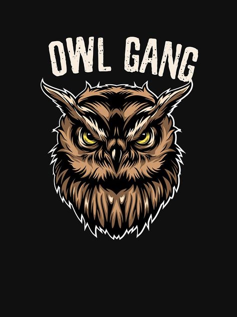 "owl gang, zoo animals, dangerous animal" T-shirt by DeepIlias | Redbubble Animals Dangerous, Dangerous Animals, Animal Tshirt, Zoo Animals, Independent Artist, For Sale, Animals, T Shirt