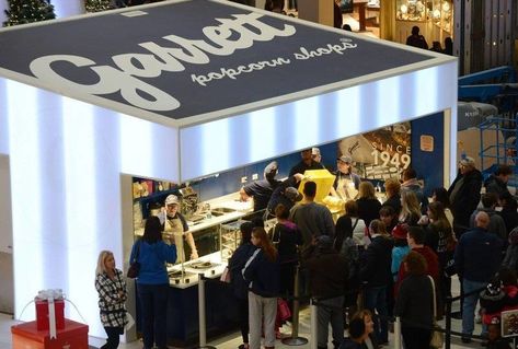 Garrett Popcorn Shop – EOS Woodfield Mall, Garrett Popcorn, Popcorn Shop, Light Panels, World Class, Outdoor Walls, Eos, Popcorn, Led