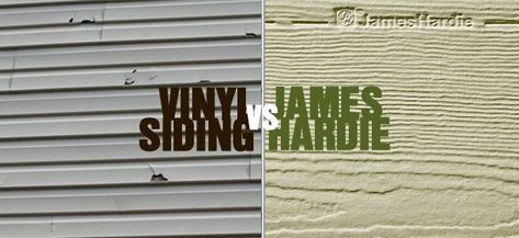 Hardie vs. Vinyl Siding—Which Siding Option Is Best? | StateLine Exteriors Hardie Plank Siding, Replacing Vinyl Siding, Vinyl Png, Hardie Board Siding, Hardy Plank Siding, Green Siding, Siding Styles, Hardie Board, Replacing Siding