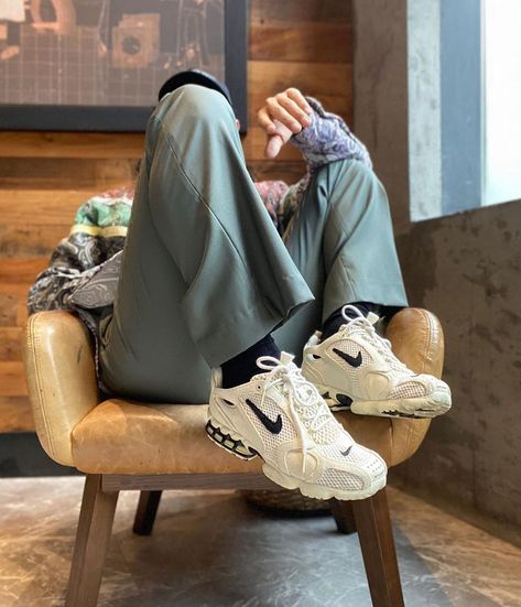 Menswear on Instagram: “New Nike x Stussy Spiridon on feet @dustin0507 | #nclgallery” Nike Air Zoom Spiridon Cage 2 Stussy Fossil, Nike Air Zoom Spiridon Cage 2 Stussy Fossil Outfit, Stussy Nike Air Zoom Outfit, Nike Spiridon Cage 2 Outfit, Stussy Fossil Outfit, Stussy Spiridon Outfit, Nike Air Zoom Spiridon Cage 2, Stussy Fossil, Nike Air Zoom Spiridon