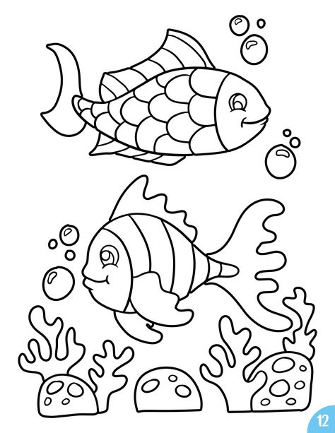 These 50 cute animal coloring pages are perfect for adults and kids of all ages. They are high-quality PDF files that you can print at home. The coloring pages feature a variety of animal designs, including cats, dogs, horses, elephants, and more. They are all designed to be fun and relaxing to color. The pages are also perforated so you can easily tear them out of the PDF file and color them however you like. These coloring pages are perfect for anyone who wants to have some fun and relax. They Animal Coloring Pages For Adults, Cute Animal Coloring Pages, Fish Coloring Page, Fruit Coloring Pages, Kids Animals, Spring Coloring Pages, Summer Coloring Pages, Bear Coloring Pages, Printables Free Kids