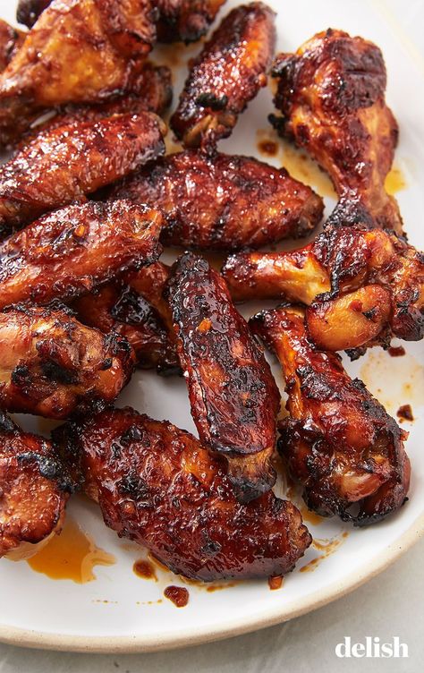 Wing Marinade, Chicken Wing Marinade, Asian Chicken Wings, Spicy Asian Chicken, Teriyaki Chicken Wings, Kentucky Fried Chicken, Baked Chicken Wings, Asian Chicken, Chicken Wing