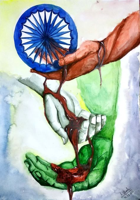 Drawing In Circle, Independence Day Drawing, Independence Day Poster, Flag Drawing, Decoration For Party, Indian Flag Wallpaper, Drawing Competition, Butterfly Art Painting, Independance Day