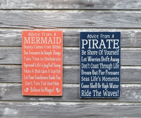 Coastal Theme Bedroom, Pirate Room Decor, Boy Girl Bathroom, Room Decor Beach, Pirate Bedroom, Mermaid Pirate, Pirate Room, Top Bathroom Design, Nautical Bedroom