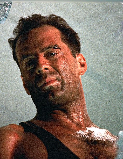 Bruce Willis Die Hard, 2024 Countdown, Die Hard 1988, Smash Board, Movie 2024, 80s Classics, Literature Poetry, John Mcclane, Annette Bening