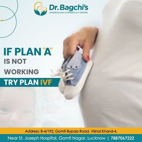 If plan A is not working try plan B Try plan IVF. ------------------- Talk to our fertility expert today: +91 7887067222 . . Visit : www.drbagchiivf.com . #Drbagchiivf #fertility #male #maleinfertility #pregnancyproblems #health #couple #parents #rest #infertilitytreatmentLucknow #baby #testtubebaby #IVFclinic #gynecologist #pregnancy #pregnancyjourney #childbirth #femaledoctor #bestdoctor #lucknowclinic #ivf #lucknow Health Couple, Pregnancy Problems, Ivf Clinic, Ivf Center, Fertility Center, In Vitro Fertilization, Best Hospitals, Female Doctor, Pregnancy Journey