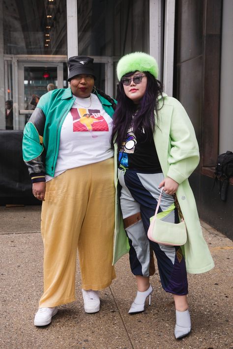 NYFW FW20 Plus Street Style New York Fashion Week Outfits, Fashion Week Plus Size, Plus Size Streetwear Fashion, Streetwear Fashion Plus Size, Coolest Outfits, Plus Size Outfit Ideas, Street Style New York, Plus Size Streetwear, Week Outfits