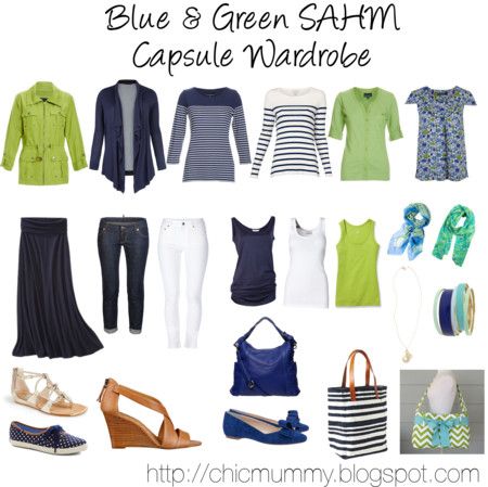 Blue & Green SAHM Capsule Wardrobe Outfits Capsule Wardrobe, Capsule Dressing, Green Outfits, Minimal Wardrobe, Winter Typ, Fashion Capsule Wardrobe, Quoi Porter, Minimalist Capsule Wardrobe, Wardrobe Planning