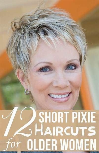 Women Pixie Haircut, Easy Care Hairstyles, Short Sassy Haircuts, Sassy Haircuts, Short Hair Pixie Cuts, Pixie Haircut For Thick Hair, Super Short Hair, Short Hair Over 60, Haircut For Older Women