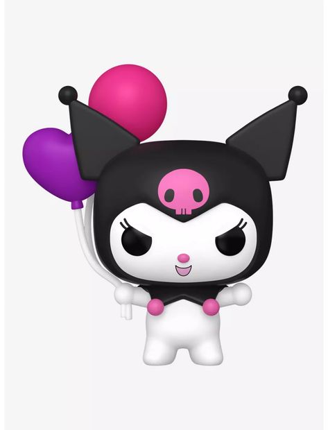 Funko Pop! Kuromi (With Balloons) Vinyl Figure Hot Topic Exclusive Sanrio Collection, Takeshita Street, Funko Figures, Balloon Pop, Funko Pop Figures, Anime Collectibles, Hello Kitty My Melody, Hello Kitty Items, Funko Pop Vinyl