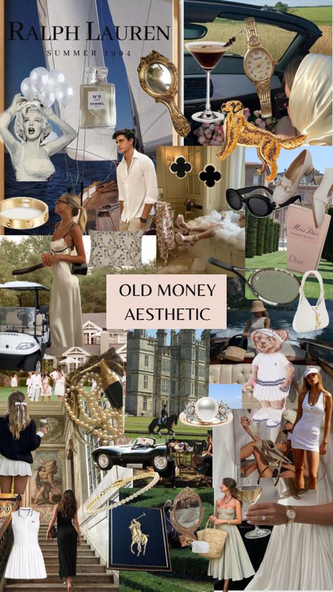 old money is my fav!!! 🫧🤍 Ralph Lauren Aesthetic, Ralph Lauren Summer, Money Background, Life Vision Board, Cloud Wallpaper, Luxury Lifestyle Dreams, Dream Lifestyle, Old Money Aesthetic, Future Life