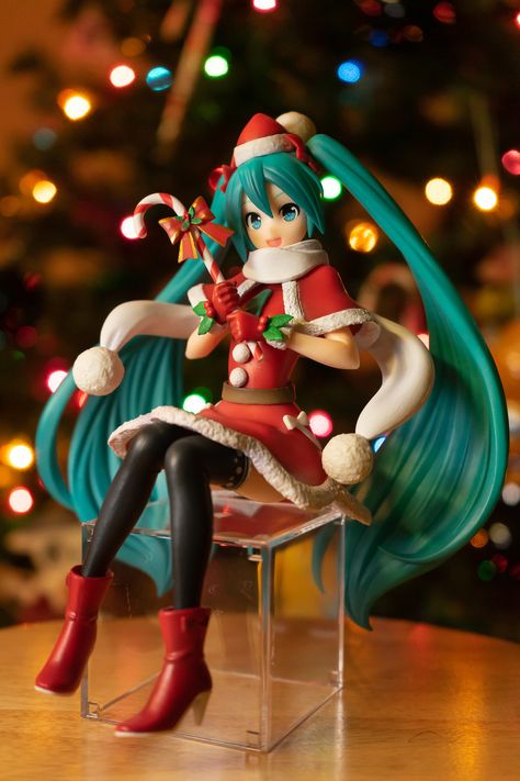 Christmas Miku, Miku Christmas, Hatsune Miku Christmas, Hatsune Miku Figurines, Anime Figures Miku, Cute Anime Figures Miku, Hatsune Miku Figure Collection, Miku Figures, Miku Figure