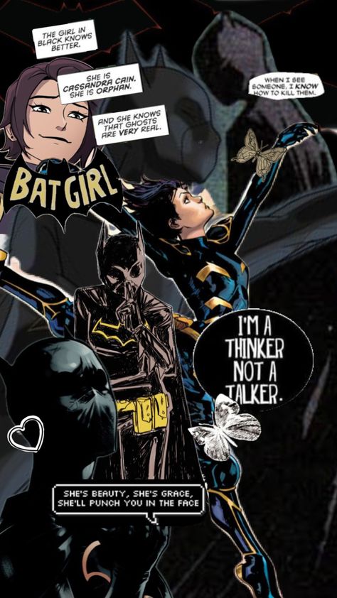 #cassandracain #blackbat #orphan #batgirl #batfamily #vigilante #dc #dccomics #gotham Orphan Dc, Vigilante Dc, Batfamily Funny, Cassandra Cain, Black Bat, Bat Family, Batgirl, Dc Universe, Gotham