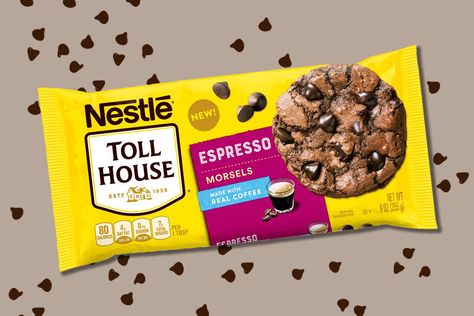 Coffeeholics, Listen Up: Nestle Just Dropped Espresso Chocolate Chips Nestle Espresso Chip Recipes, Nestle Toll House Cookies, Tollhouse Chocolate Chip Cookies, Nestle Chocolate, Tollhouse Cookies, Toll House Chocolate Chip, Best Baking, Nestle Toll House, Toll House