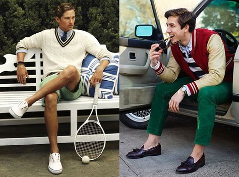 Preppy Style Has Origins In Sportswear and Varsity Teams Mens Preppy Outfits, Outfits For Guys, Outfits Formal, Preppy Man, Preppy Brands, Fall Couple, Dress Preppy, Outfits Stylish, Outfits Preppy