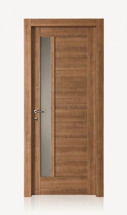 INCONTRI PLUS | Assembled laminated interior doors | Braga S.p.a. Slider Door Ideas, Indoor Door Design, Wooden Doors Interior Modern, Door Ideas Interior, Wooden Interior Doors, Wooden Glass Door, Panel Door Design, Security Screen Doors, Interior Doors Modern