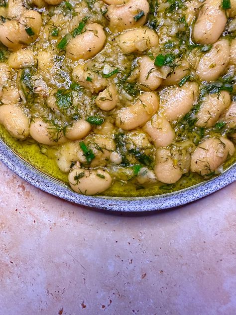 HERBY LEMON BUTTERBEANS — KaliCooking Butter Beans Recipe, Holistic Recipes, Midweek Meals, Lemon Herb, Fresh Bread, Middle Eastern Recipes, Angel Food, Warm Hug, So Delicious