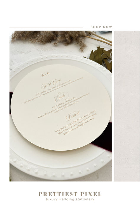 Day-of Wedding Stationery. Gorgeous neutral, elegant ribbons, wax seals, programs, menus and so much more! We specialize in premium materials, luxury status designing, and have so much control over the end result. We print in-house, handle our own shipping and are here for you!