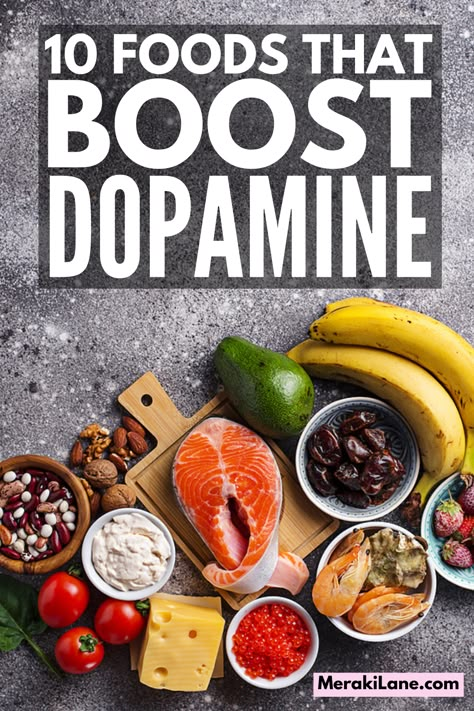 The Dopamine Diet: 10 Foods That Boost Dopamine Naturally Dopamine Rich Foods, Dopamine Diet Meal Plan, Natural Dopamine Boosters, Dopamine Boosters, Natural Dopamine, Dopamine Deficiency, Parkinson Diet, Low Dopamine, Boost Dopamine