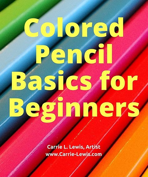 Drawing With Colored Pencils, Watercolor Pencils Techniques, Using Colored Pencils, Blending Colored Pencils, Colored Pencil Tutorial, Pencil Drawing Tutorials, Colored Pencil Artwork, Basic Skills, Pencil Painting